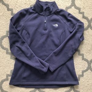 North Face 1/4 zip performance fleece